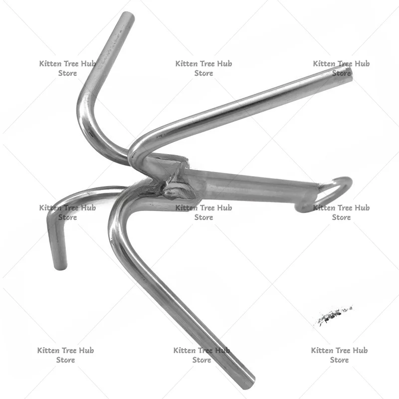 Stainless steel four-claw anchor, umbrella anchor, four-claw boat anchor, four-claw hook, marine hardware accessories