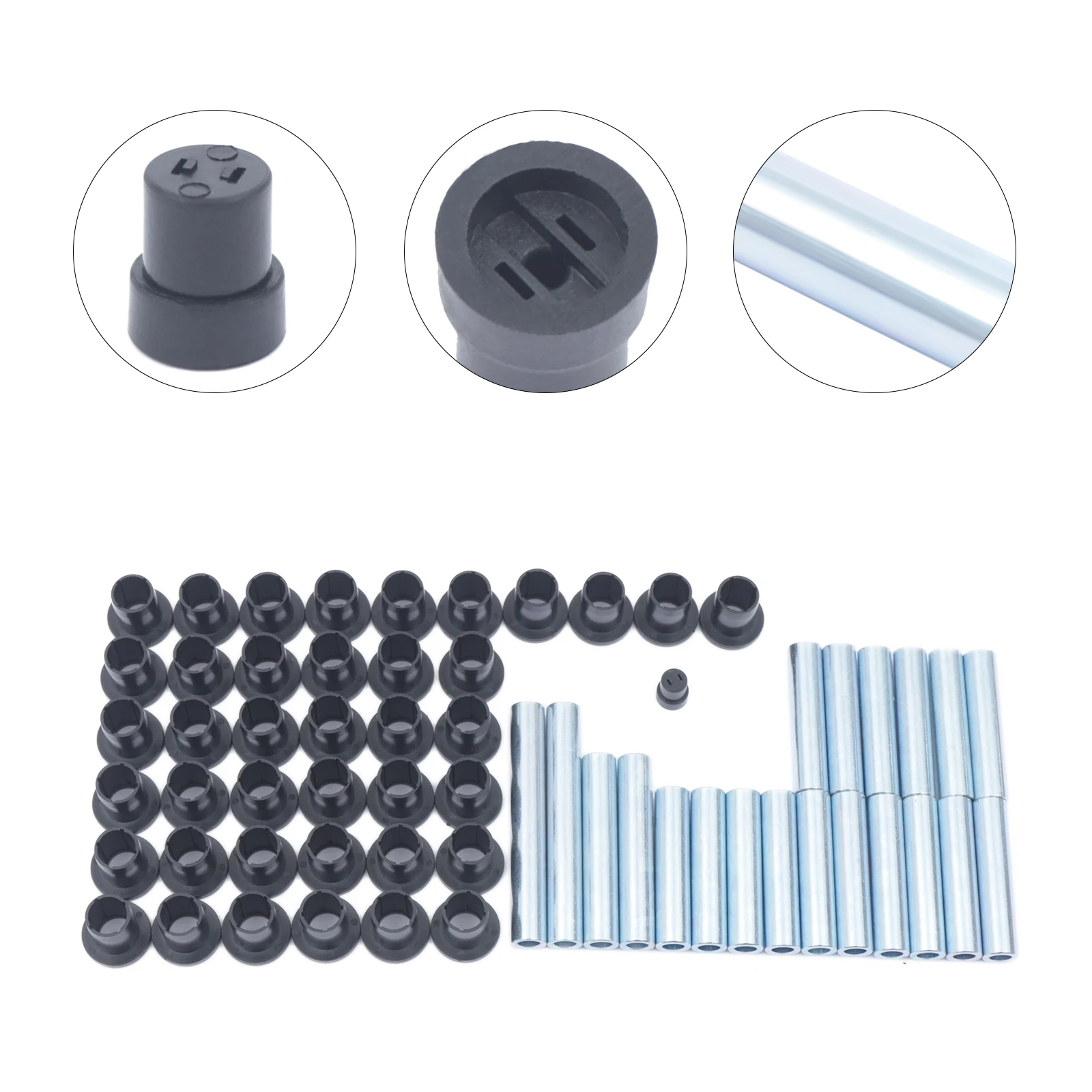 High-Quality Direct Fit A-Arm Bushing Kit Replacement for 2013-2022 Polaris Ranger XP 900 & XP 900 Crew - Enhances Durability