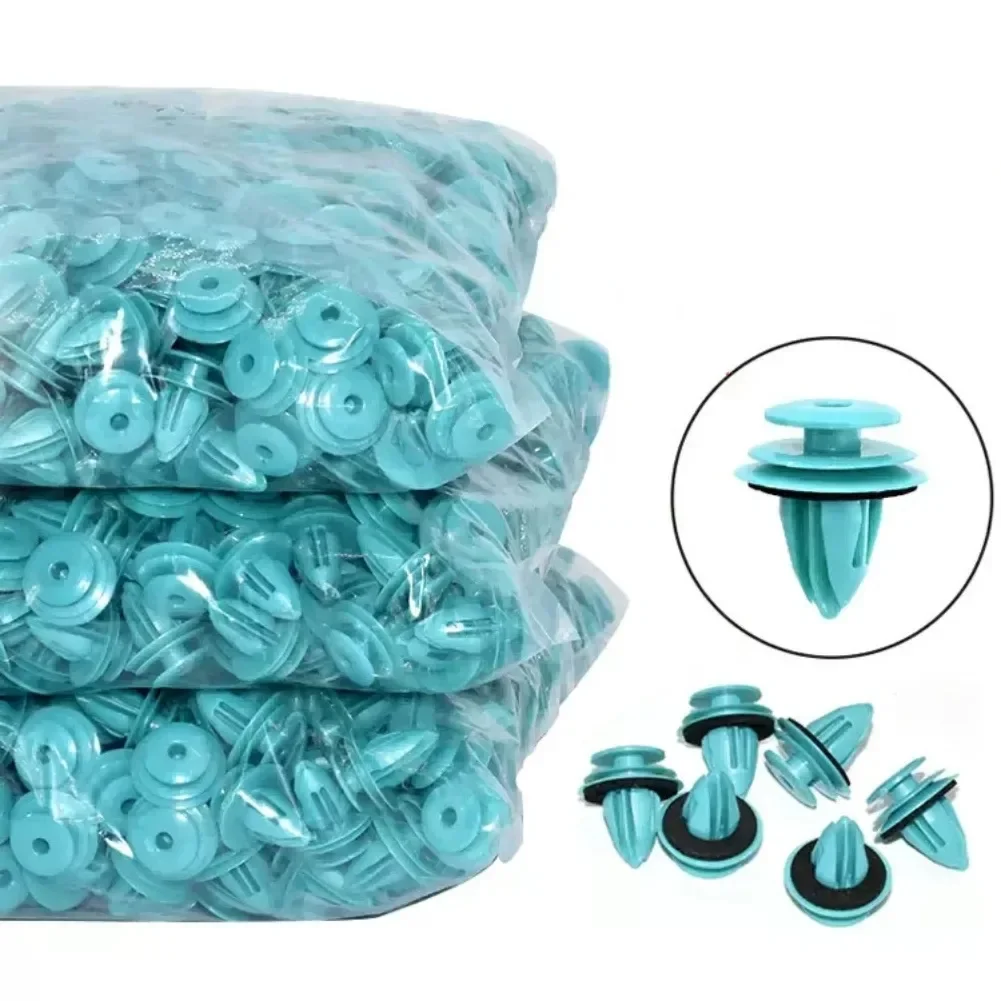 20/50/100pcs Door Panel Clips Automotive Fasteners Rivets And Fasteners Door Panel Rivets With Sealing Rings Bumper Clips