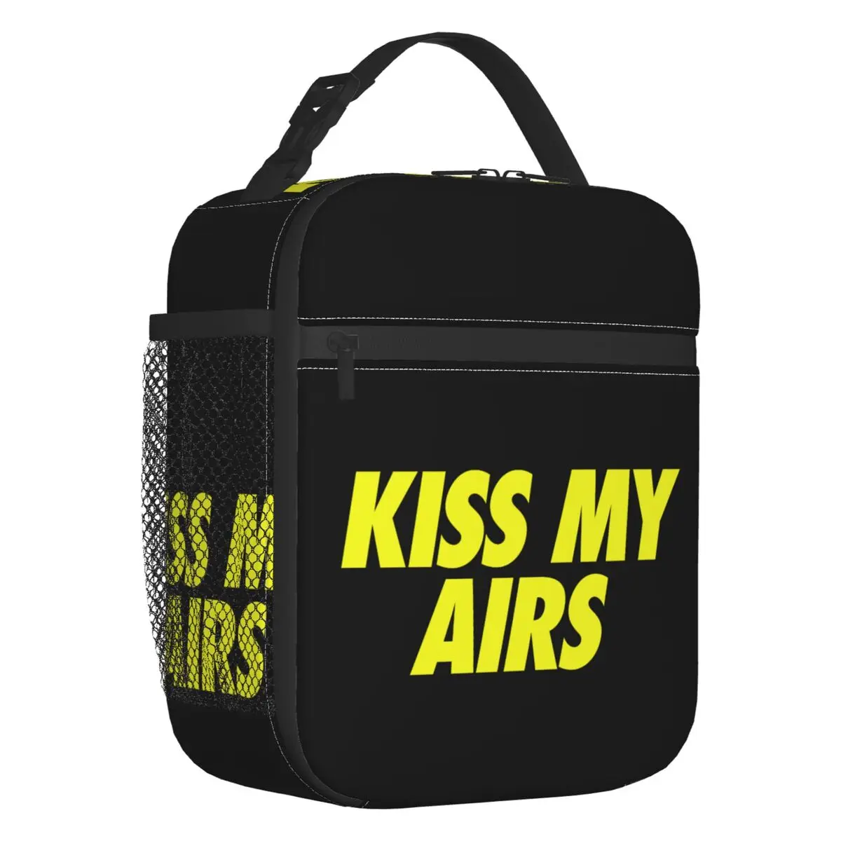 Kiss My Airs Insulated Lunch Bags for Outdoor Picnic Leakproof Thermal Cooler Bento Box Women Kids