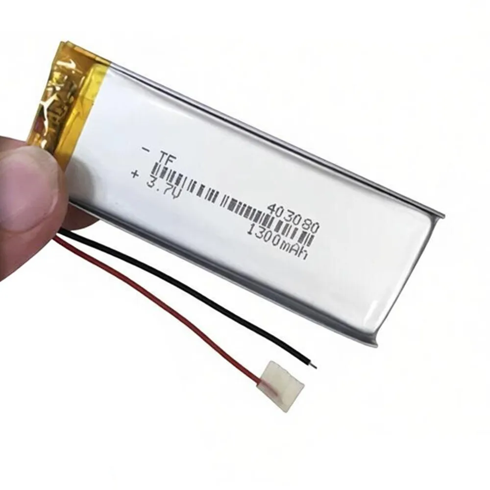 403080 3.7V 1500MAH Lithium Polymer Rechargeable Battery For MP3 MP4 Headphones PAD DVD Bluetooth Speaker Keyboard Camera Toys