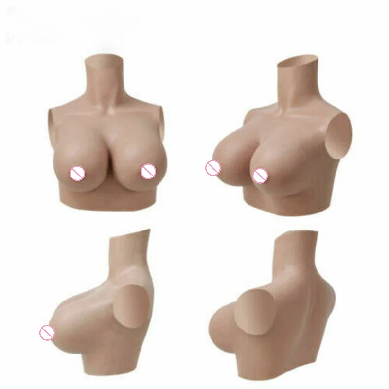 Silicone Breast Crossdresser G Cup Plate Fake Boobs Suit Large Stage Performance Clothing