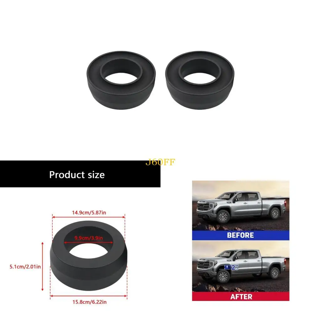 

J60F Сильная система подъема передней подвески 2 дюйма установлена ​​для автомобиля 1500 2500