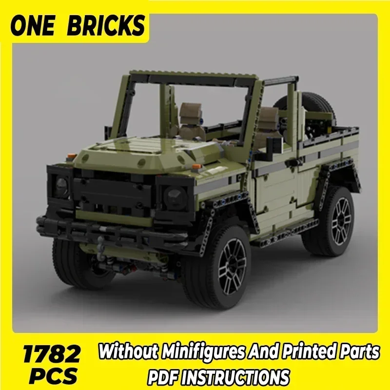 

Moc Building Blocks Car Model Luxury Off-road Vehicle 42110 Technical Bricks DIY Assembly Famous Toys For Childr Holiday Gifts
