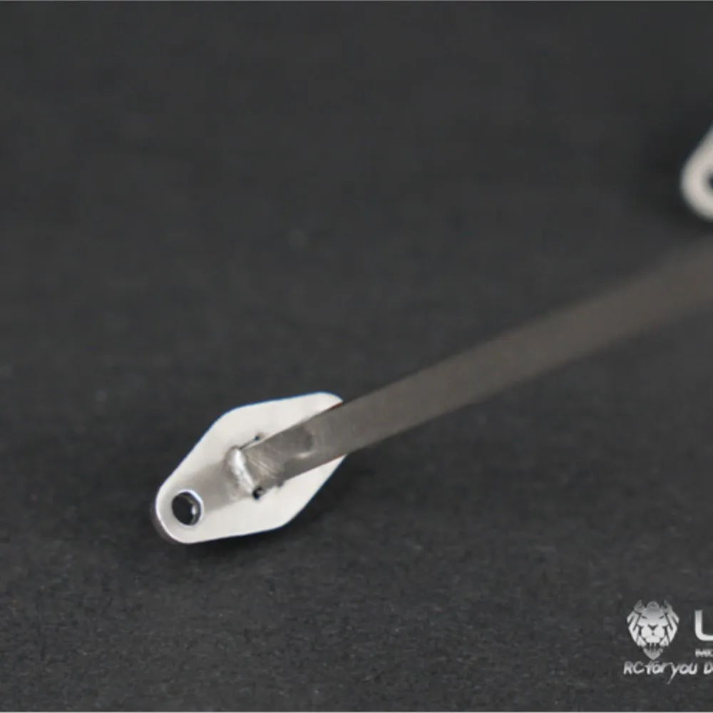 LESU جزء 155 مللي متر المعدن الجانب الأيسر الوفير RC 1/14 مقياس شاحنة قلابة جرار نموذج اللعب في الهواء الطلق TH02251 #5