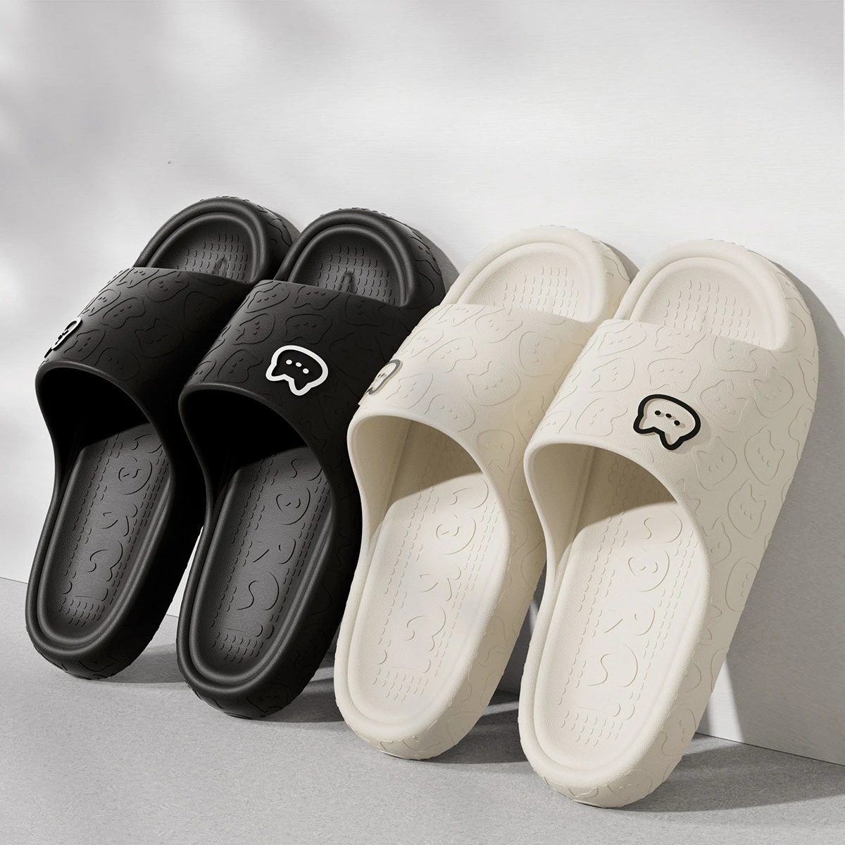 Slipper Woman House Cloud Cat Kitten Funny Summer Sandal Men Flip Flops Beach Non Slip Soft Home Flat Shoes Female Male Slide