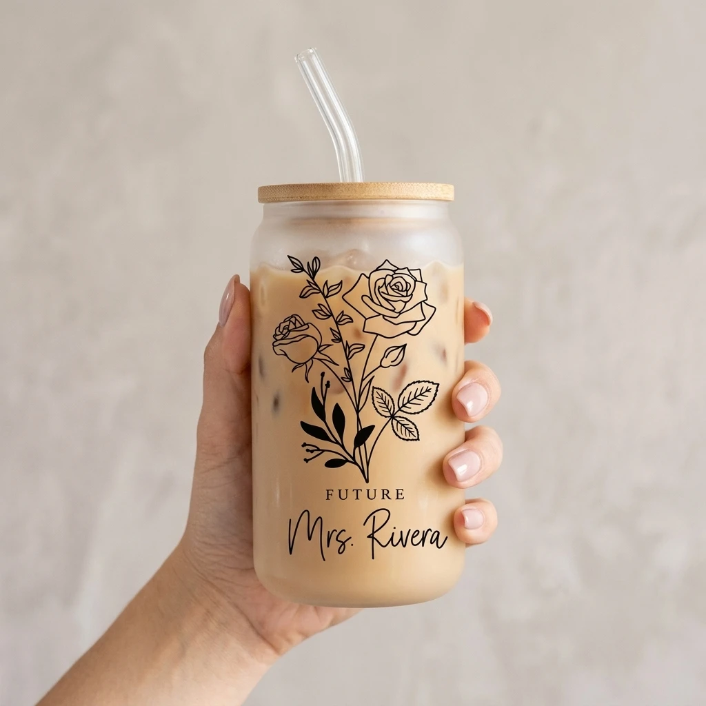 Vaso de Vidrio Personalizado c - Coffee Equipment With Name reseña y precio