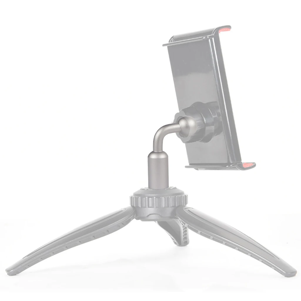 Metall 17mm Kugelkopf Adapter für Telefon Tablet GPS Navigator Halterung Halter 1/4 Gewinde auf 17mm Kugelkopf Stativ Mount Stecker – Detail 1