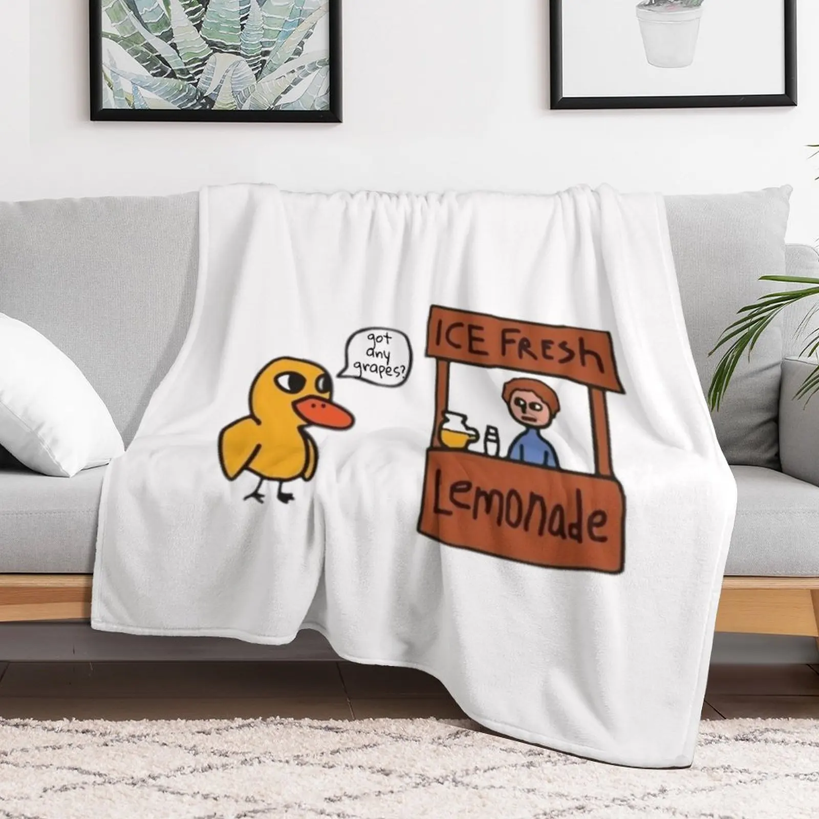 Got any grapes ?lemonade stand kids t-shirts. Throw Blanket