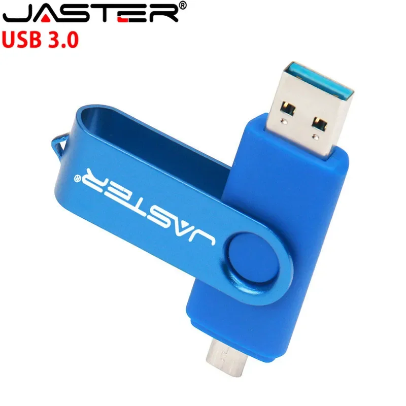 

JASTER USB 3.0 Smart Phone Flash Drive Metal Pen 64gb pendrive 32gb 8gb OTG external storage micro usb memory stick