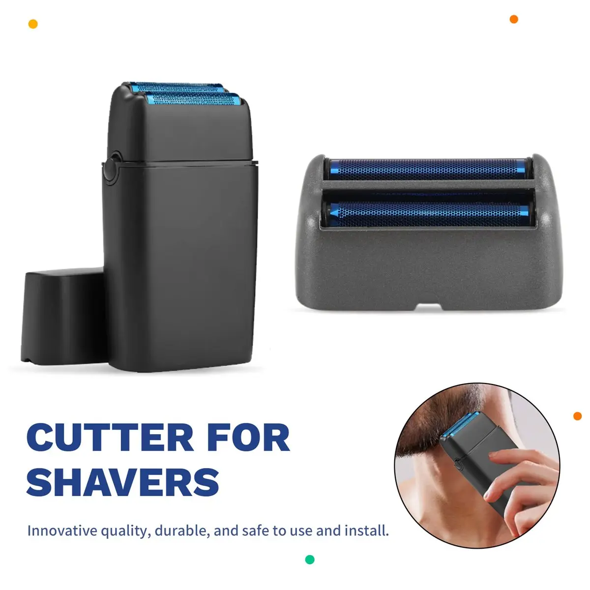 

Сменная сетка и нож для бритв Babyliss UV Double Foil Shavers. Только для бритв UV Foil Shavers.