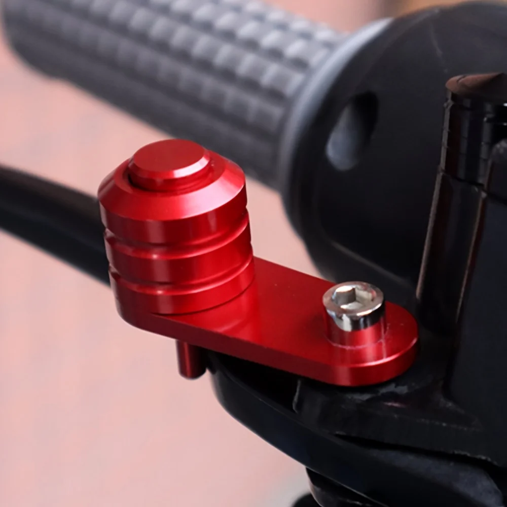 Alloy Material PCX Parking Lock Motorcycle Modification CNC Aluminum Deep Electric Vehicle Ramp Parking Lock Switch Accessories