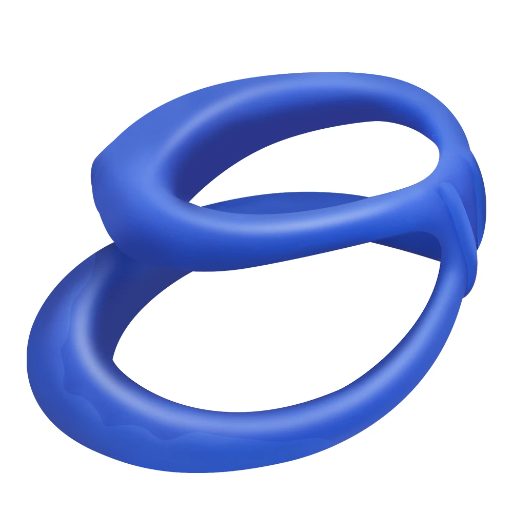 Reusable Silicone Stretchy Penis Ring Adult Sex Toys For Men Delay Ejaculation Cock Ring Erectile Time Lasting Penis Enlargement