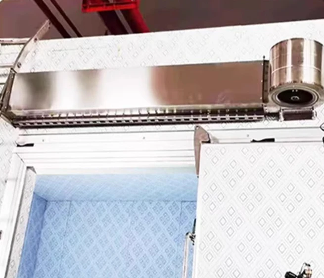 آلة ستارة الهواء بالطرد المركزي من الفولاذ المقاوم للصدأ بقدرة 1100 وات للتخزين البارد وحجم الهواء العالي مناسبة للاستخدام في المصنع. #4