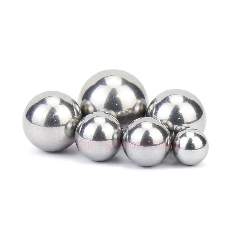 1-500pcs Dia 1-24mm Solid Steel Balls 440C Stainless Steel G10 Grade Crimp Anti-corrosion High Precision 2/3/6.35/8/10/12/15mm