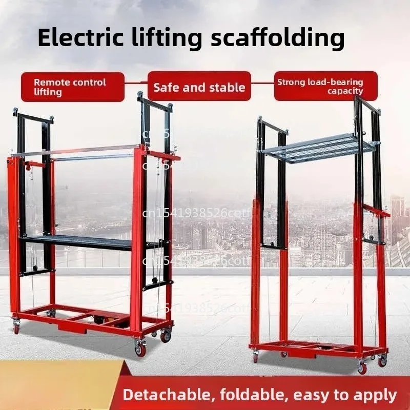 Folding electric scaffold 2 meters 6 meters 10 meters