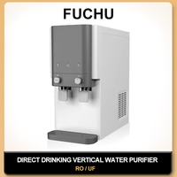 Desktop RO Water Purifier - 4-Stage Filtration, HotCold Water Dispenser for HomeOffice, Automatic Drinking Water Machine