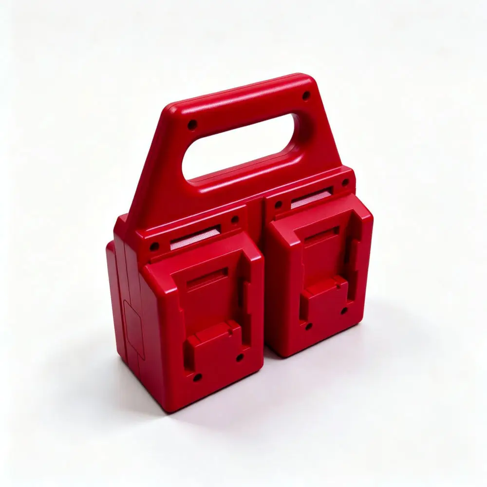 Compact Battery Storage Mount For Hans 18V Power Tool Organizer Rack Stand Shelf Heavy Duty Abs Portable Design Tool