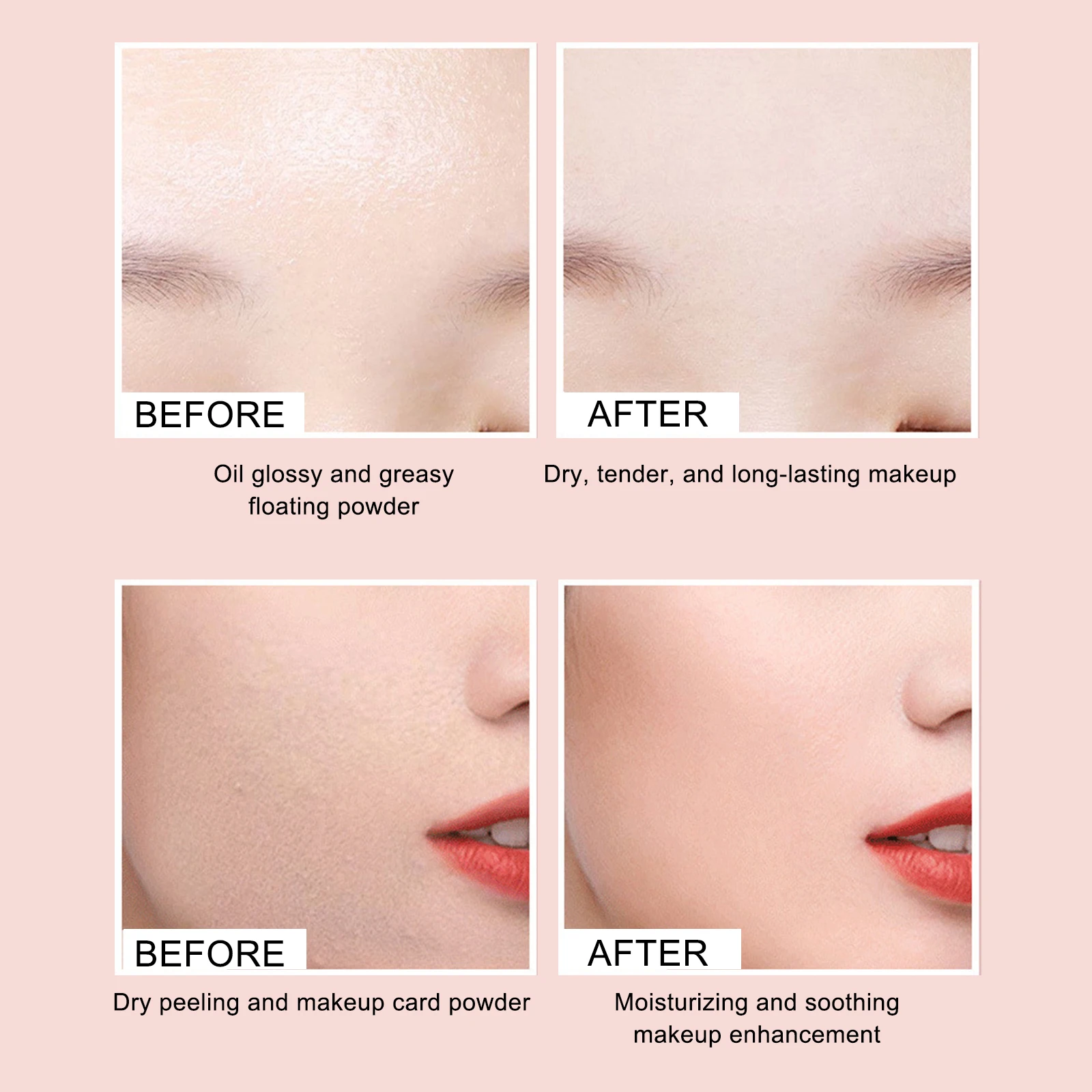 عصا برايمر غير مرئية للمسام، خافي عيوب البشرة مقاوم للماء، عصا برايمر للوجه خفيفة الوزن غير لامعة، عصا برايمر للمسام غير مرئية