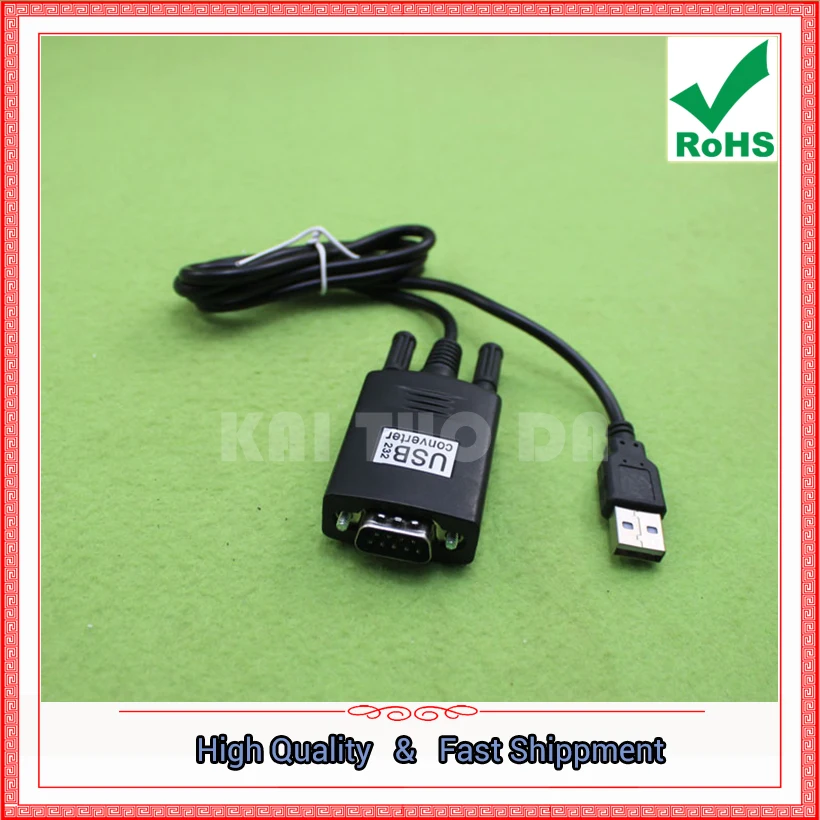 Quality dual-chip, USB To Serial cable, RS232 (male) Development Board USB Adapter (D7A1) Module