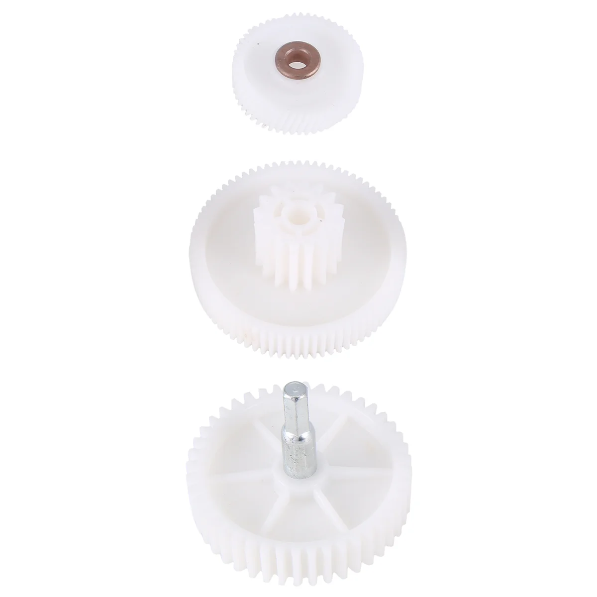 3Pcs Household Meat Grinder Plastic Gears Replacement S/M/L Gear for Household Meat Grinder Repair Parts XT