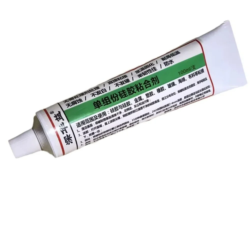 Silicone adhesive, semi transparent 100ML