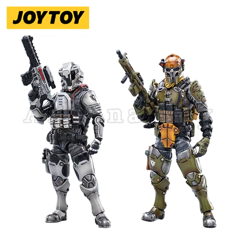 JOYTOY 1/18 Action Figure Skeleton Forces Shadow Wing Hunter & Enforcer Anime Collection Military Model Free Shipping