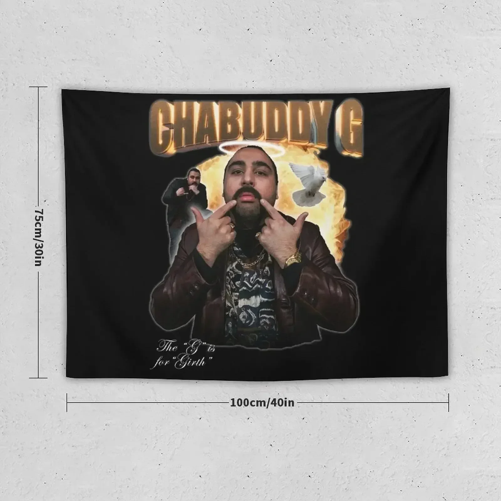 Chabuddy G - The G is for Girth Tapestry Decoration Home Bedrooms Decorations Wall Coverings Hanging Wall Tapestry