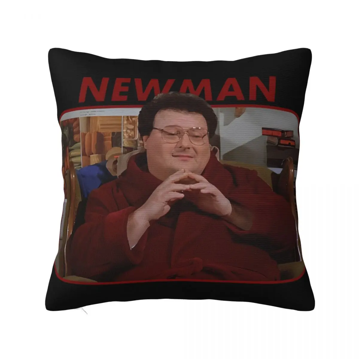 Decorative Pillowcases Newman George Costanza Seinfeld Seater Funny TV Throw Pillow Case Cover Square Style Multi Size