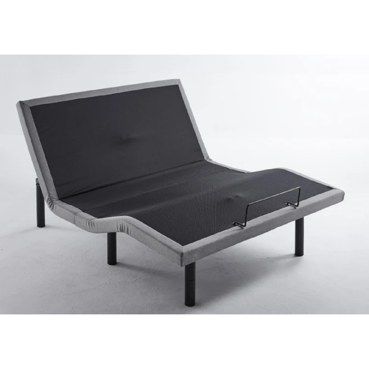 سرير كوين كهربائي للبيع بالجملة لكبار السن، حجم قابل للتخصيص، ميزات فاخرة متعددة الوظائف، تخزين معدني قابل للتحويل وقابل للطي #1