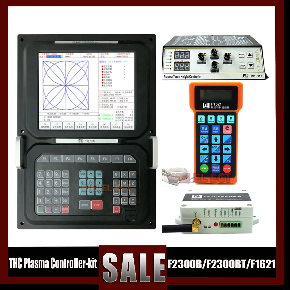 New F2300b F2300btv5.0 Cnc Thc Plasma Controller Kit 2-axis Linkage Cnc System F1521/f1510/f1621 Torch Height Controller