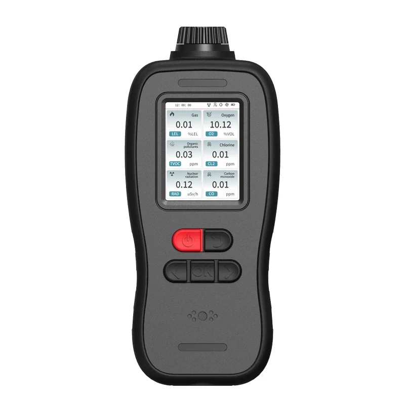 LSJ SEED-MG Portable Multi-Gas Detector Combustible Gas Detector with Battery Power Customizable ODM Support