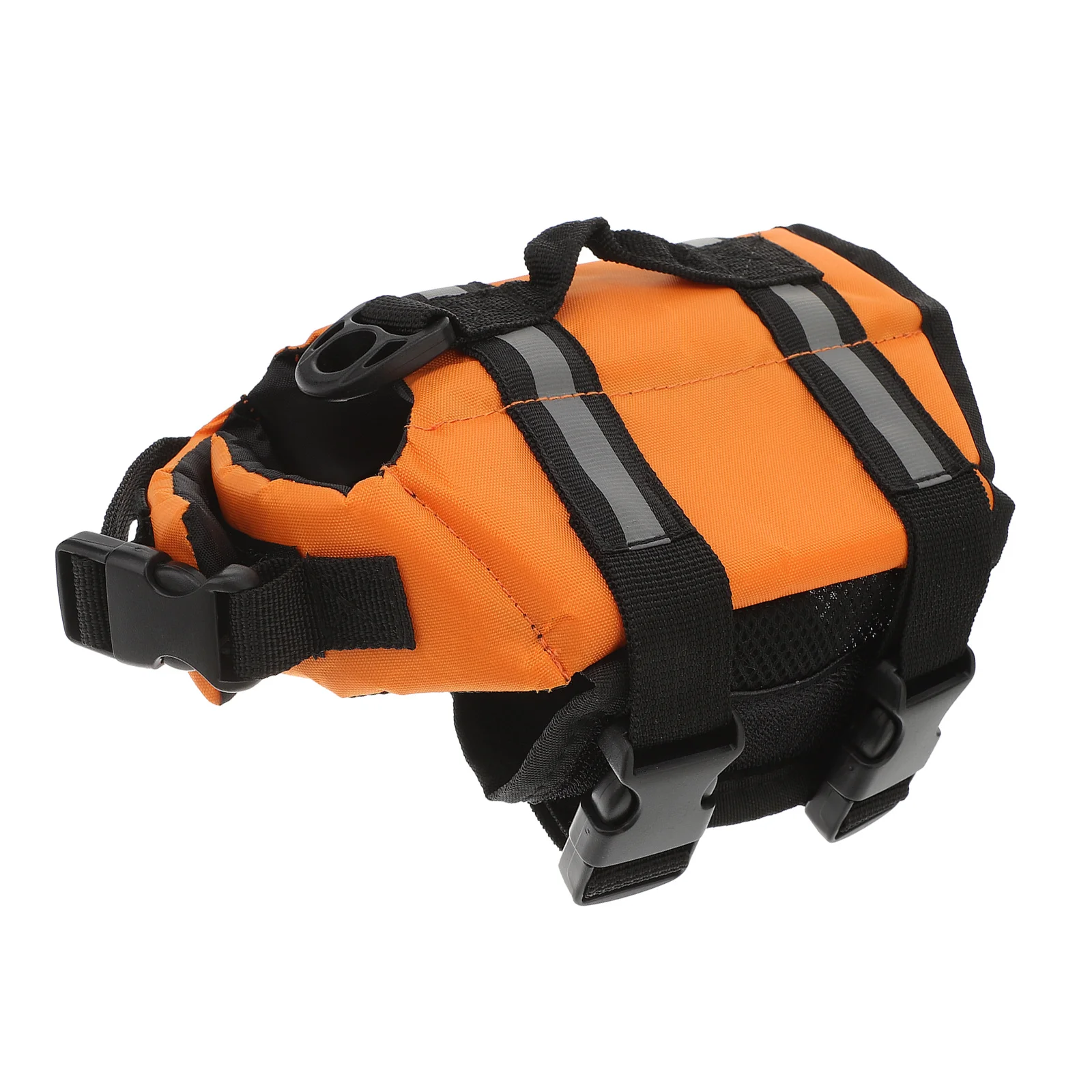 

【】 Jacket Buoyancy Puppy Preserver Quick Release Buckle D Ring Handle Reflective Bright Orange Xxs
