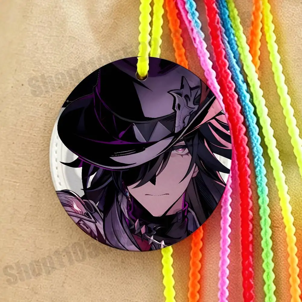 

Ashveil Game Honkai S-Star R-Rail Creative Luggage Tag Lightweight Waterproof Name ID Address Label Travel Accessories