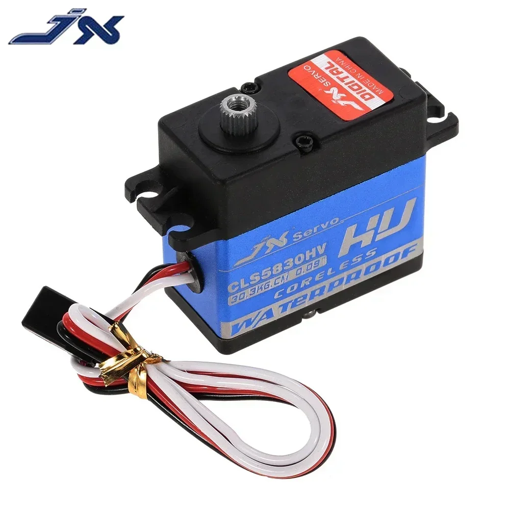 JX CLS5830HV 30KG 6-8.4V Wysokonapięciowy metalowy wodoodporny serwomechanizm cyfrowy do 1/10 RedCat HPI Baja 1/8 RC Car Crawler Accessorie
