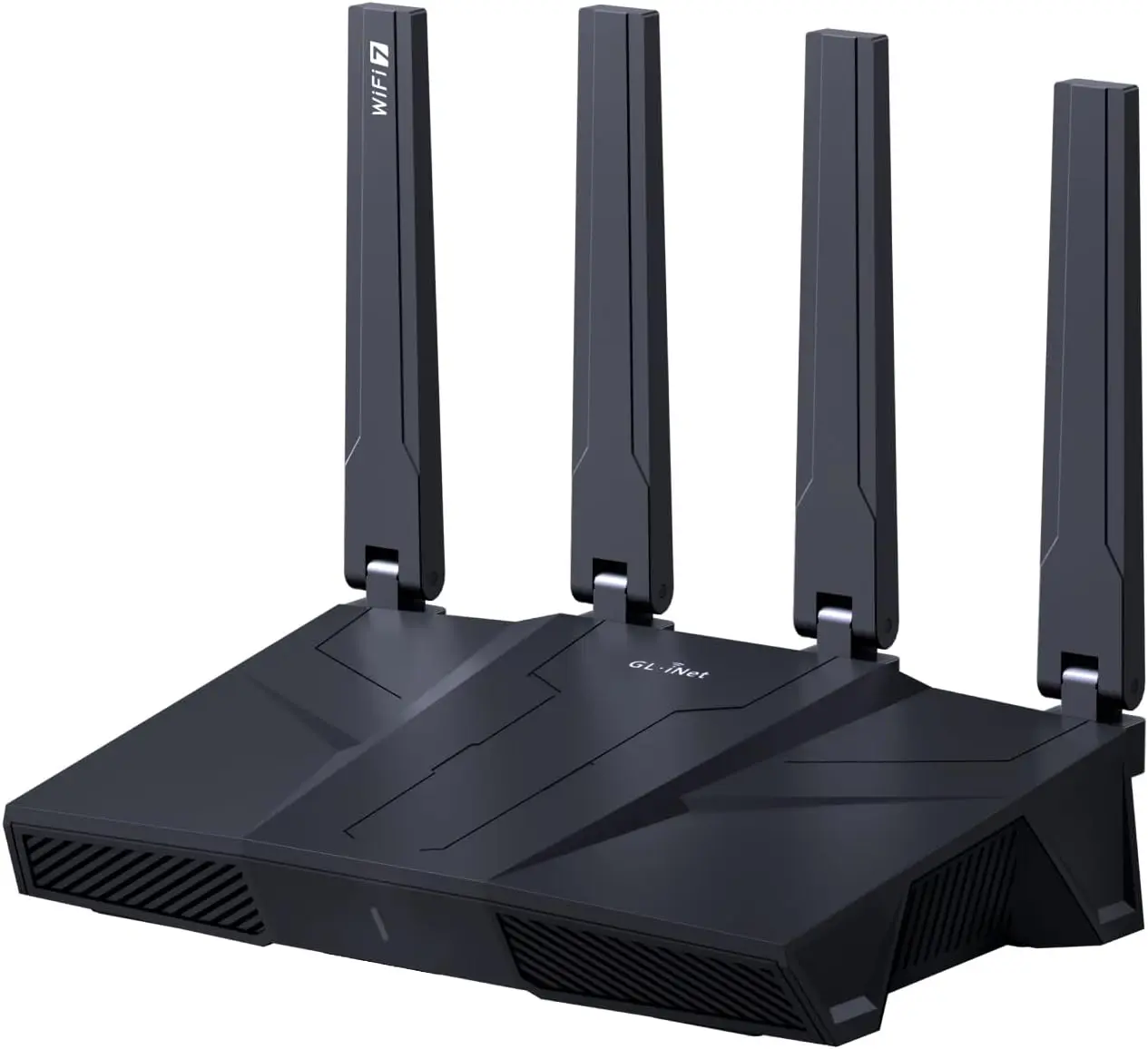 

Трехдиапазонный игровой Wi-Fi 7 роутер с поддержкой 6 ГГц, увеличенной дальностью действия, 5 портами 2.5G для оптоволоконного модема и домашнего использования
