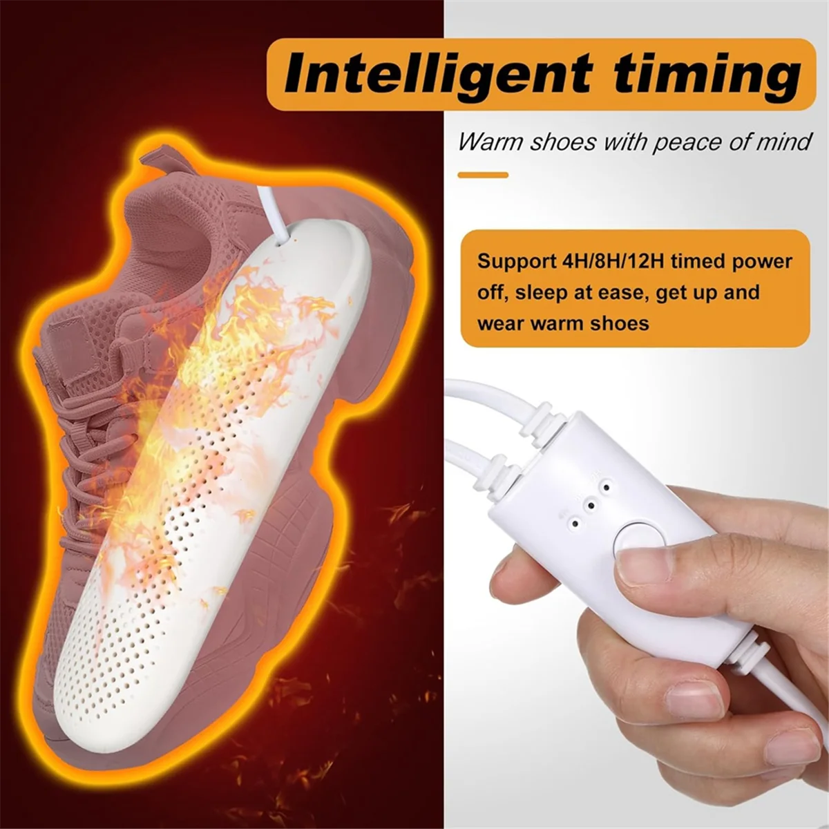 HOT Boot Dryer Shoe Dryer Foot Dryer Portable Footwear Dryers Machine with 3 Timer Modes Fireproof Drying for Adults EU Plug