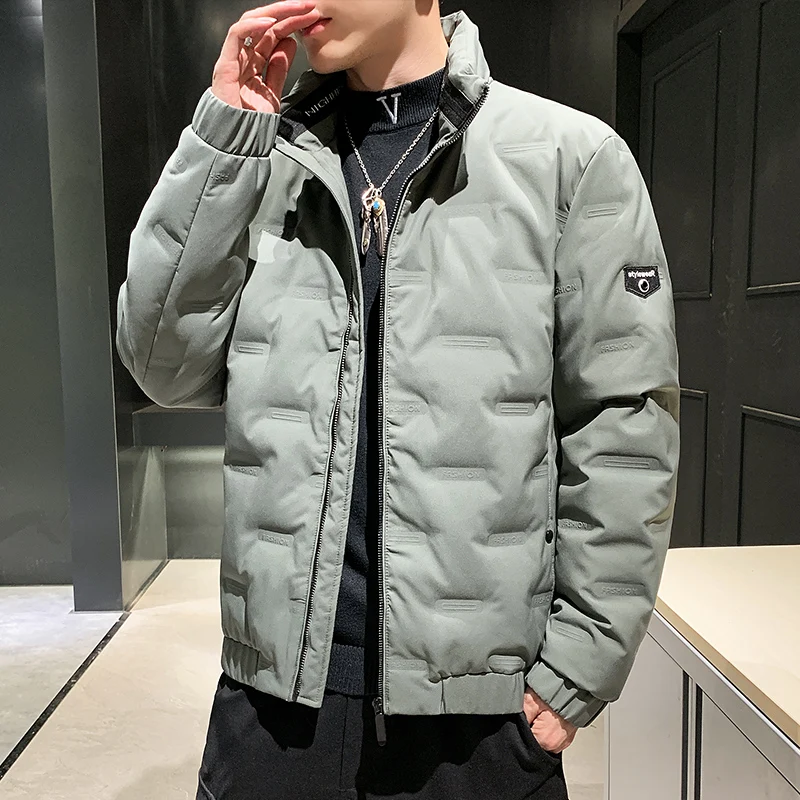 Mais tamanho M-8XL 2021 outono inverno 80% dos homens de pato branco para baixo jaquetas fino ajuste superior quente casacos outwear parkas à prova vento casaco