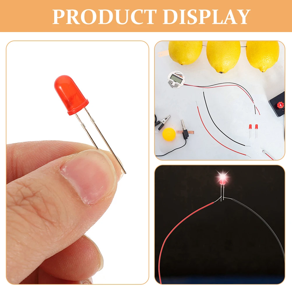 

3 set Fruit Experiment Kit DIY Science Generator for Students Physics Electricity Educational Toys Science Fair Projects
