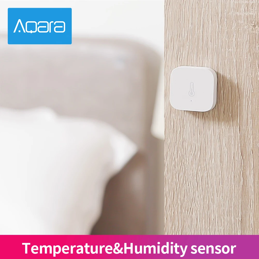 Smart Home Kit - Czujnik otwarcia okna/drzwi Aqara, temperatury, wilgotności,