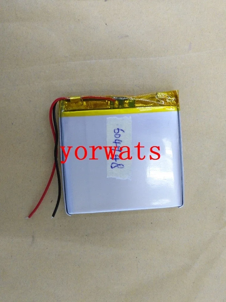 Новый горячий литий-ионный аккумулятор 3,7 В, полимерная литиевая батарея 604948 064849   прямая продажа, зарядка, записывающее устройство, чтение точек
