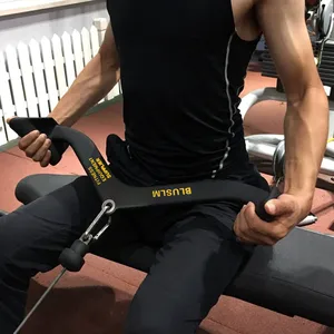 Lat Pull Down Handle Grip for Training, Home Gym Fitness, Biceps, Triceps, Rear Muscle Training, T-Bar, Line Handle, Cable Machine 12 Main Sales Bodybuilding Puller - №11