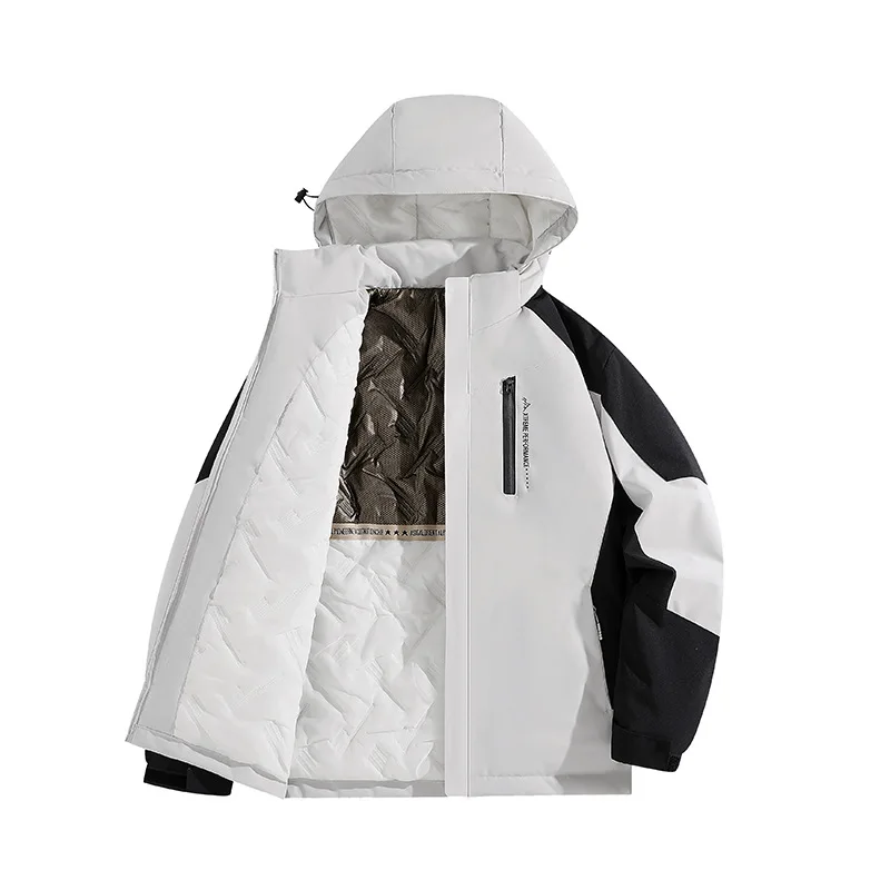 Coat Men Men's Fashion Windbreaker Parka Jacket Winter Male Streetwear Autumn Overcoat Windproof Casual Warm Hombre Outdoors