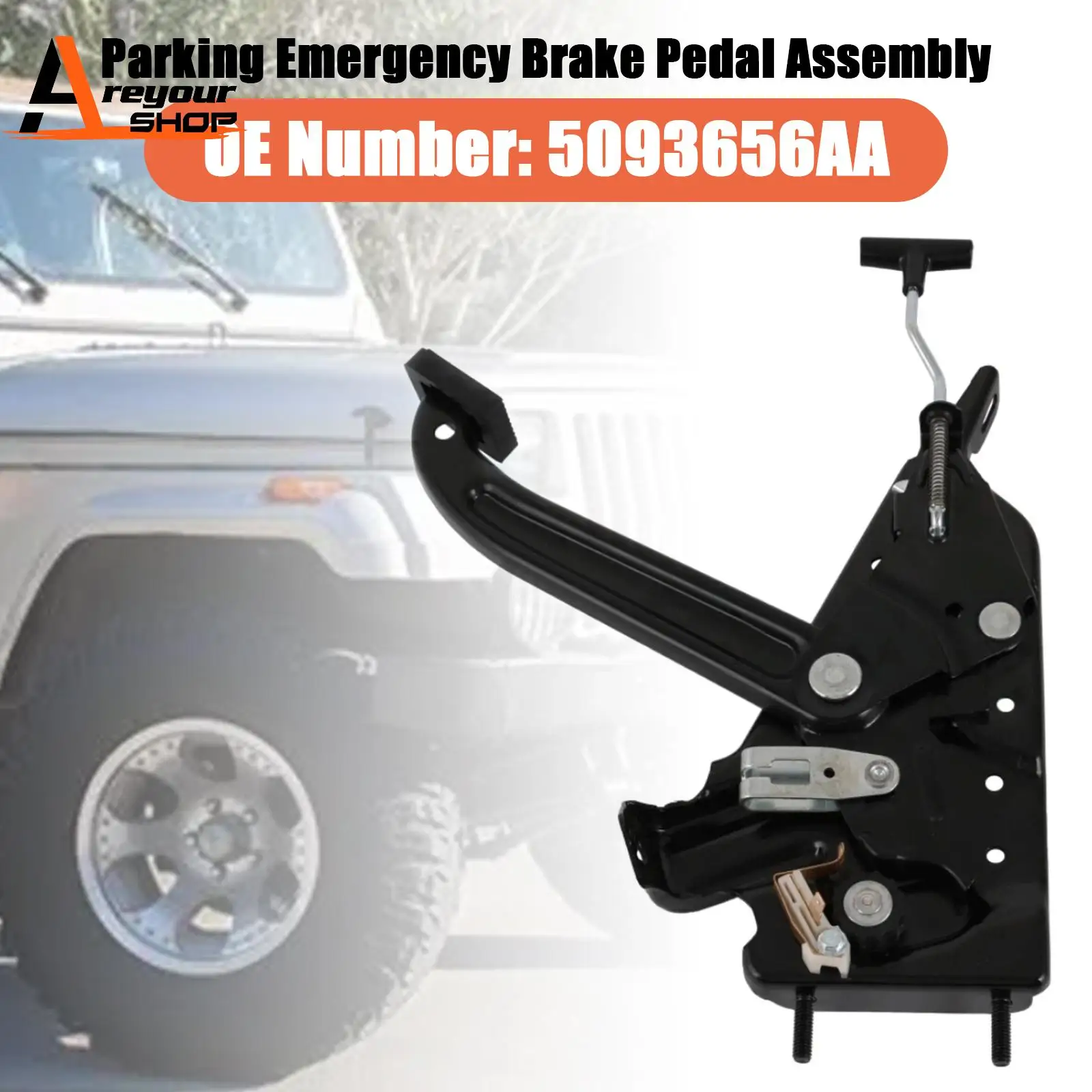 

Педаль аварийного тормоза парковки в сборе 5093656AA для Jeep Wrangler YJ 1987-1995 годов