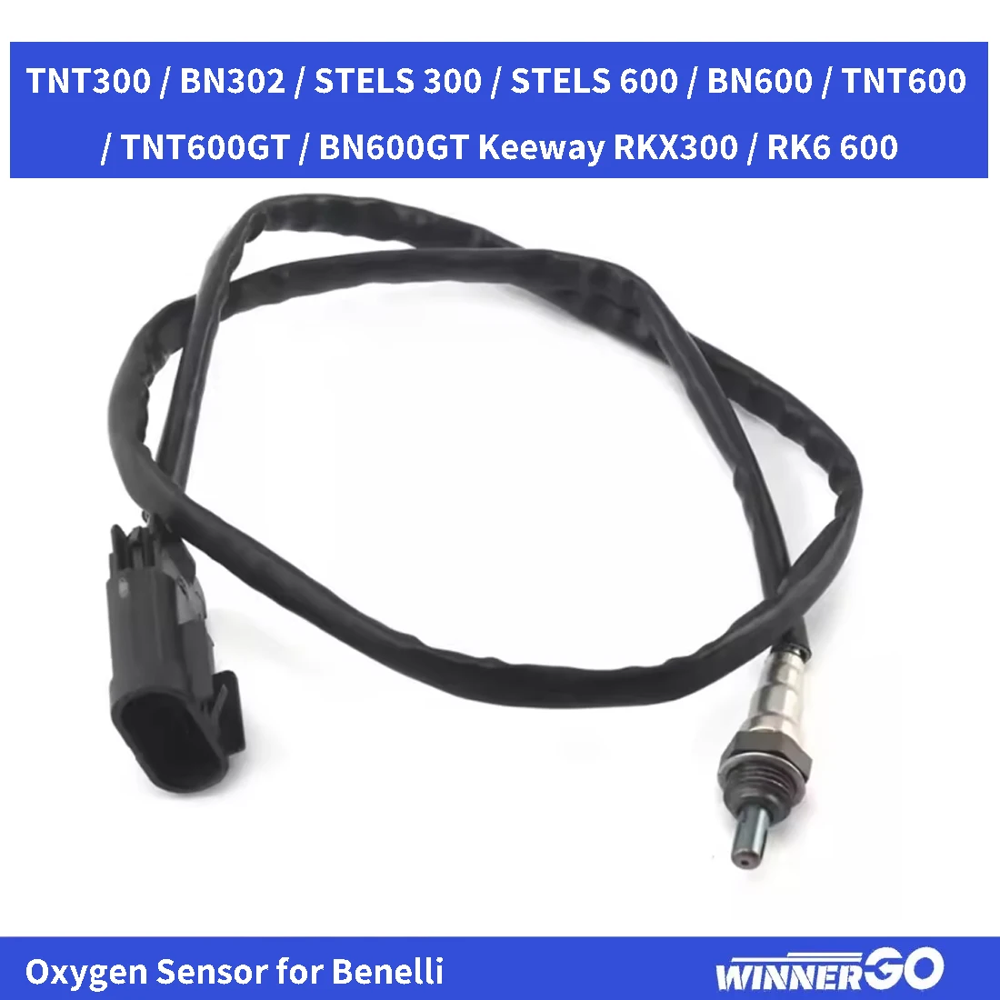 Motorcycle Oxygen Sensor for Benelli TNT300 / BN302 STELS 300 STELS 600 BN600 TNT600 TNT600GT  BN600GT Keeway RKX300 RK6 600