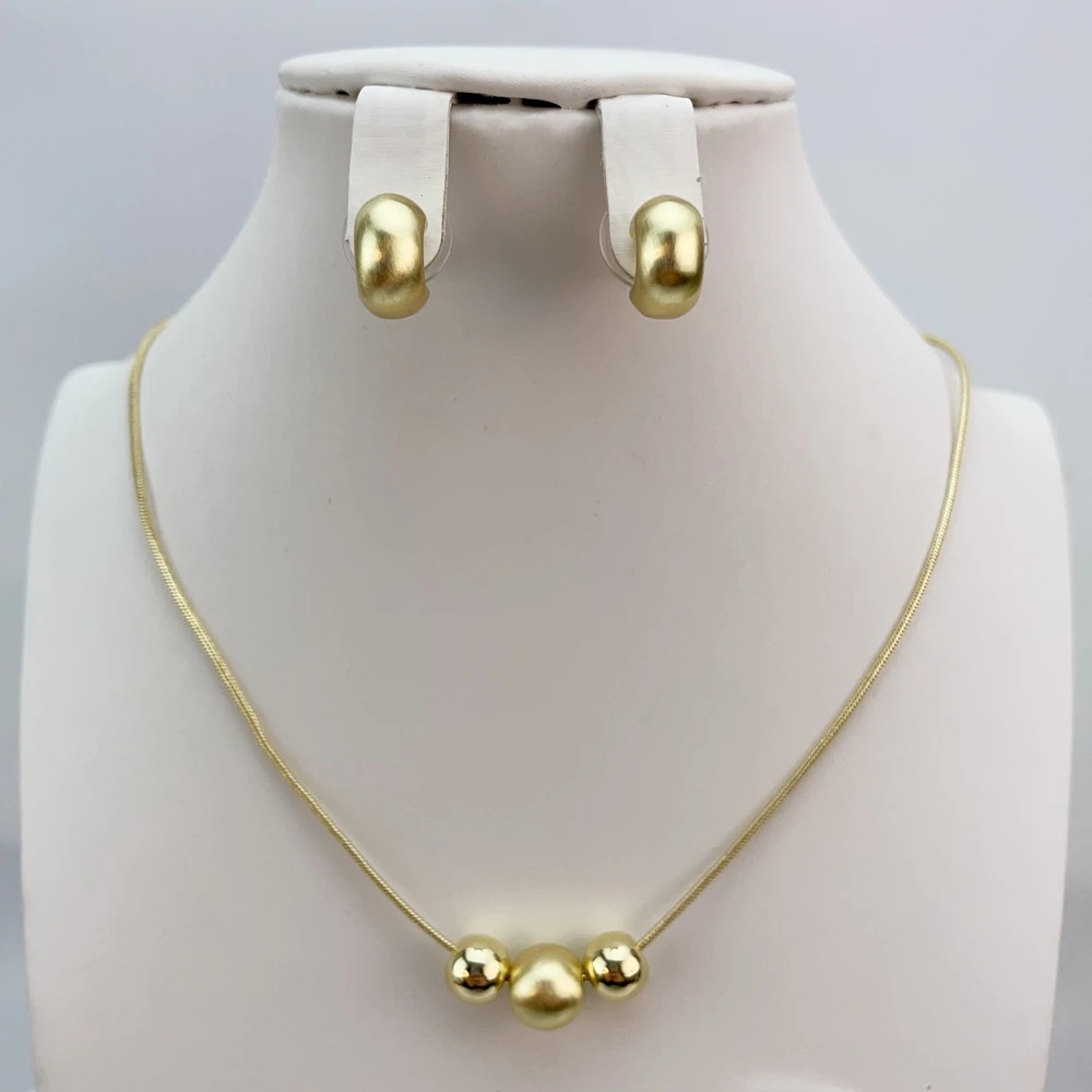 Fashion Classic Jewelry Set For Women Earrings Pendent Romantic Necklace Sets For Wedding Party Anniversary Gift KY25415