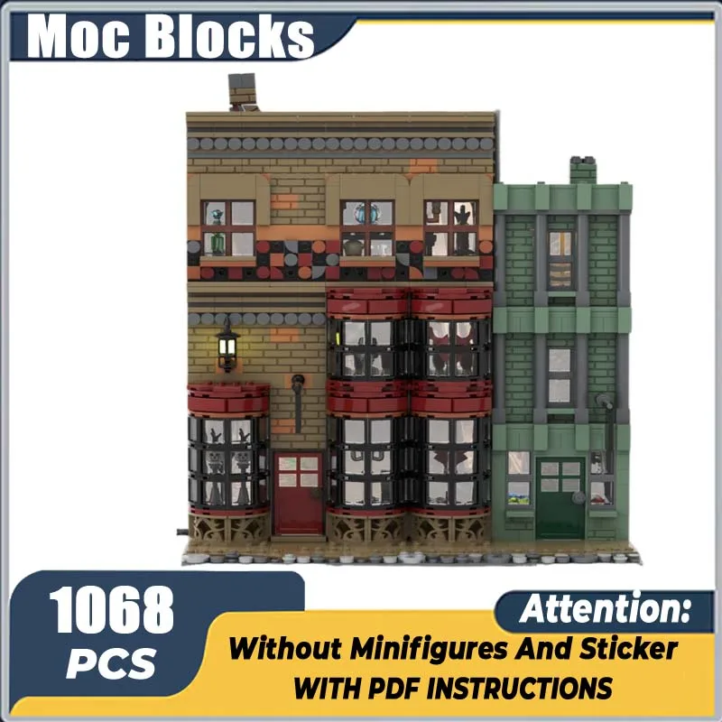 Beroemde film modulaire MOC-bouwstenen DIY-montagetechnologie Bakstenen Creatieve ideeën Displaycollectie Model Speelgoed Geschenken