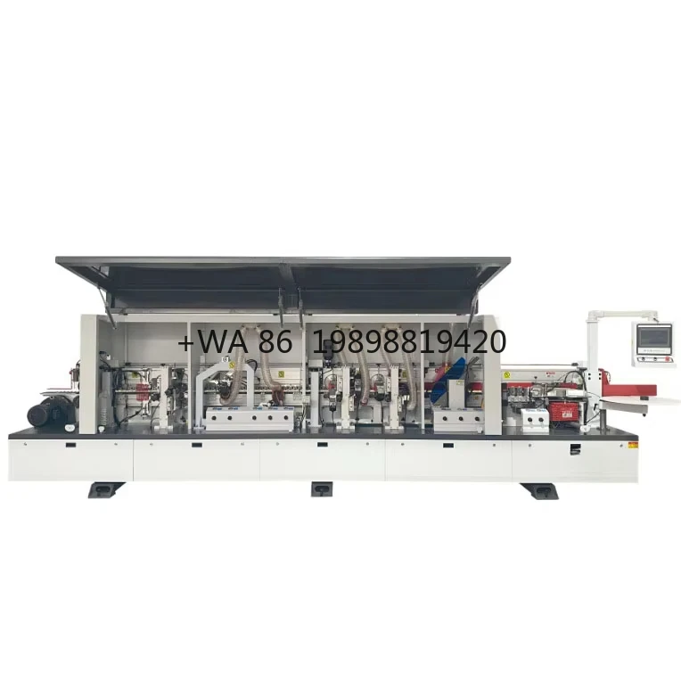 Furniture Bander 450D Multi Functions Board Automatic Wood Based Panels Machineryne With Corner Trimming