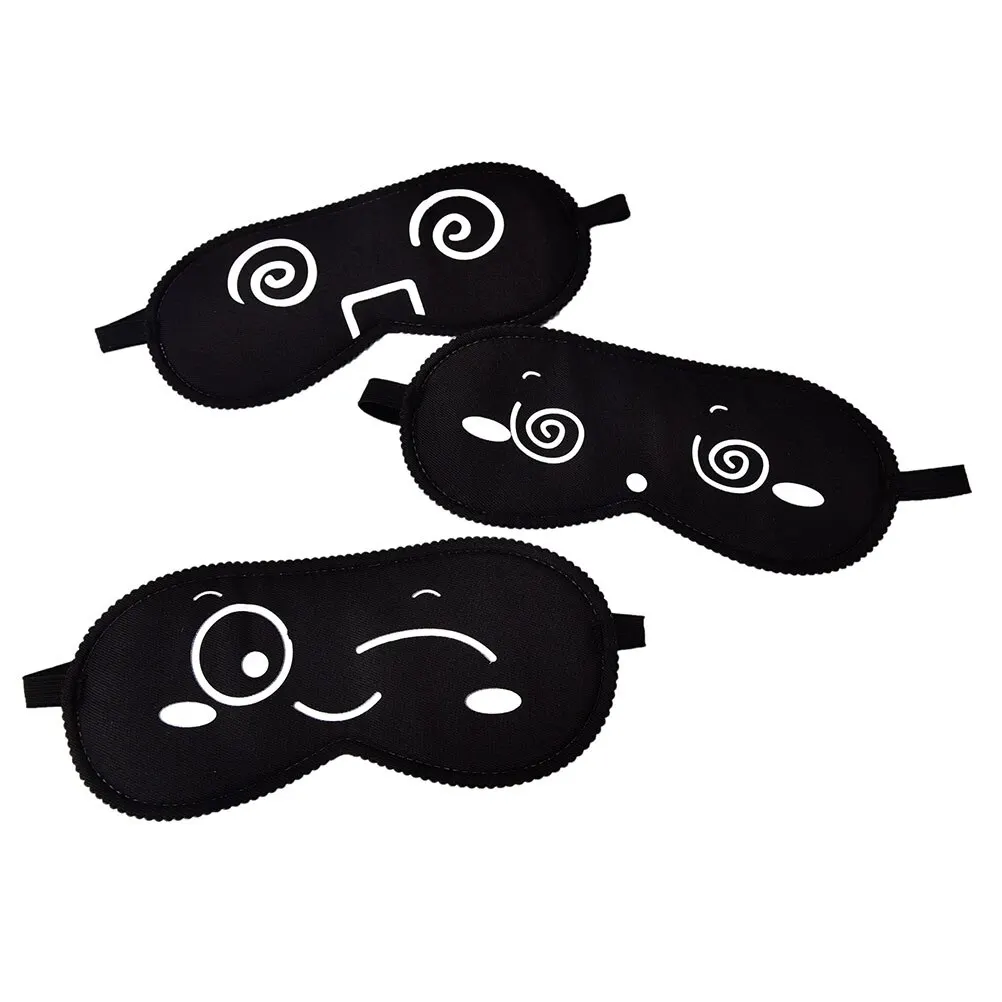 Sleeping Blindfold Eye Mask Rest Relax Eye Patch For Women Men Travel Sleep Soft Natural Padded Shade Cover Multi Styles