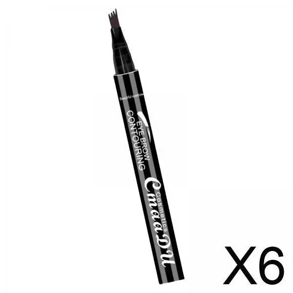 

Waterproof Eyebrow Pen Micro Fork Tip Long Lasting Makeup Pencil Smudge Proof Brow Applicator for All Day Wear